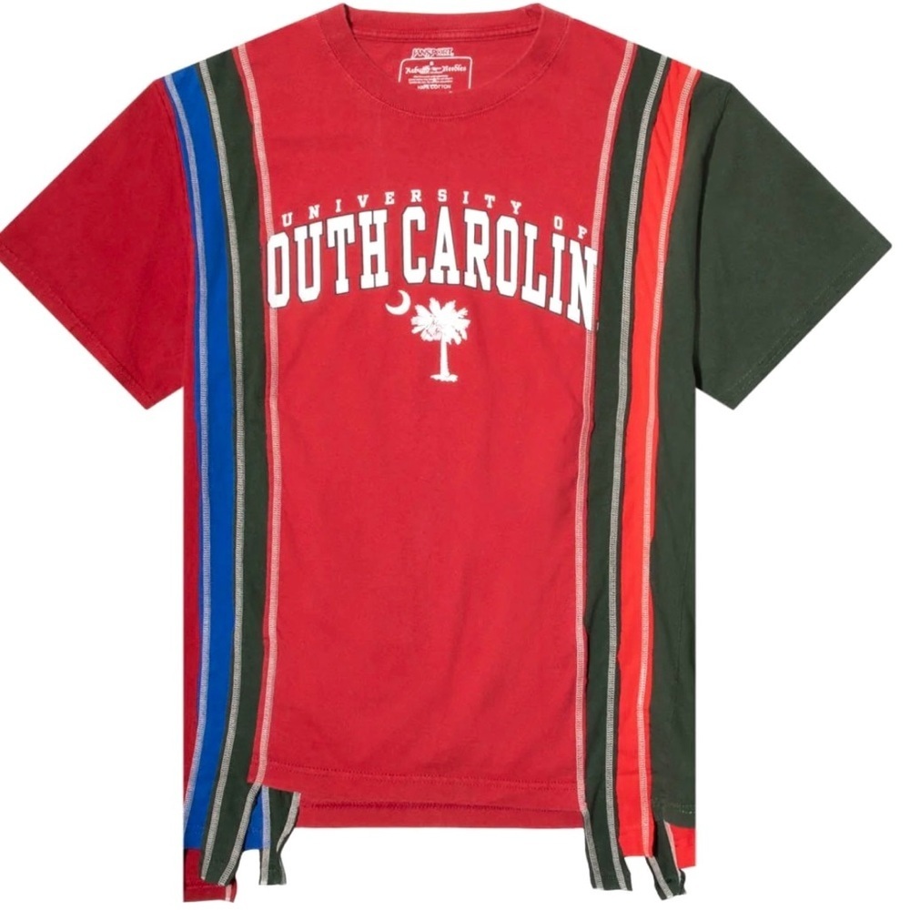 NWT Needles 7 Cuts Shirt short Sleeve , vintage reconstructed college tees